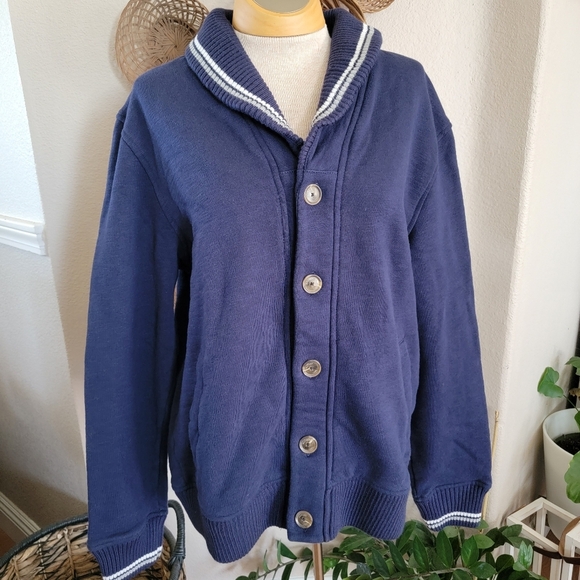 Tommy Hilfiger Sweater Cardigan Preppy Cozy - Picture 1 of 5